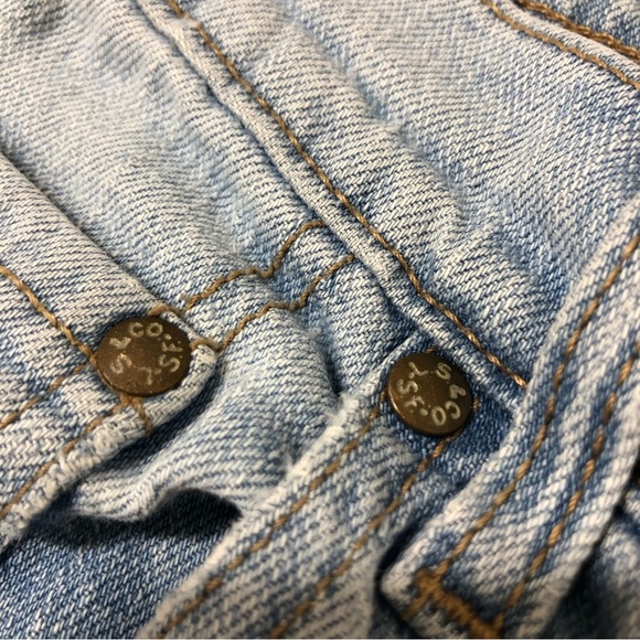 Levi’s Y2K Nouveau Boot Cut Stretch Cotton Blend Light Blue Wash 515 Jeans 10/L - Picture 8 of 14